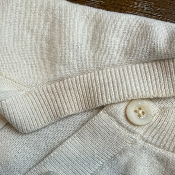 Kate Spade Cream Cardigan with Colorful Floral details - Picture 12 of 12